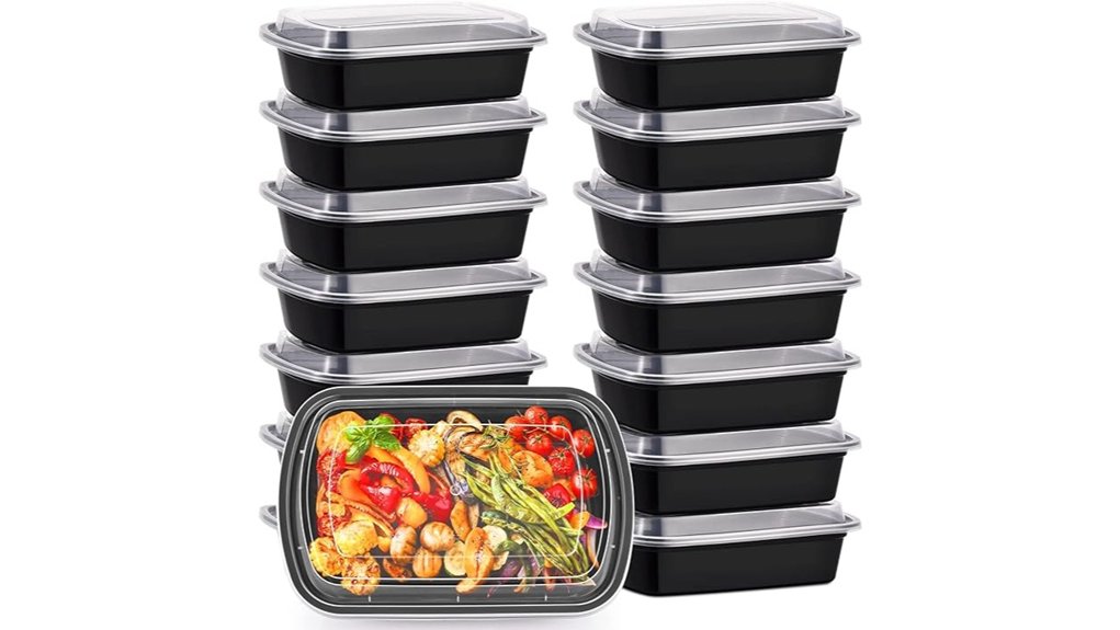 thirty pack meal prep containers