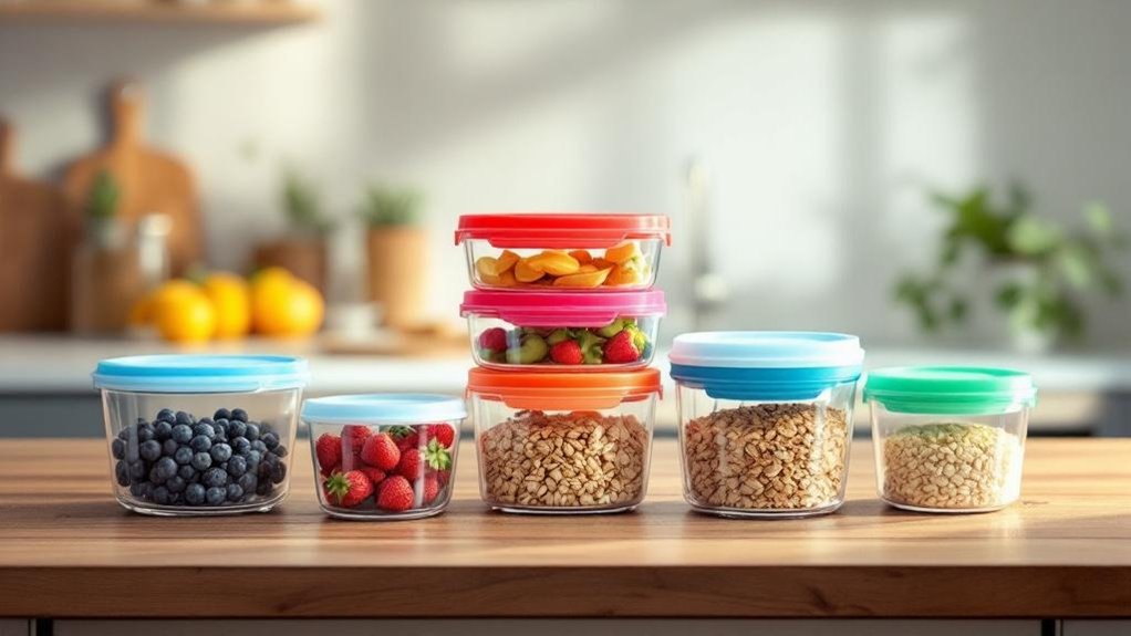 top glass storage options