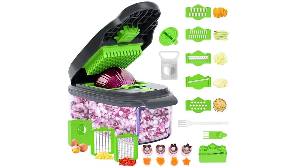 versatile veggie chopper set